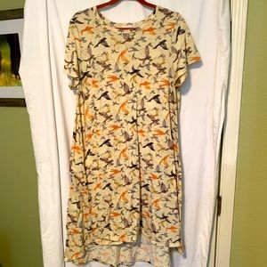 LuLaRoe Carly high low Dress L
